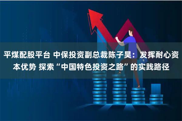 平煤配股平台 中保投资副总裁陈子昊：发挥耐心资本优势 探索“中国特色投资之路”的实践路径